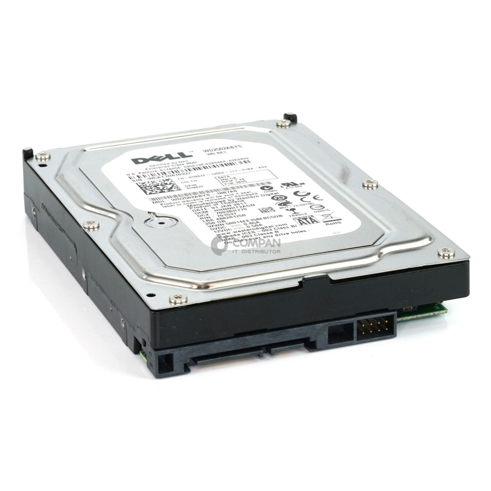 WD2502ABYS WD 250GB 7.2K 3G SATA 3.5 LFF